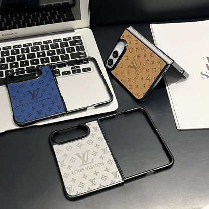 Luxury LV Monogram Canvas Case for iPhone Duo