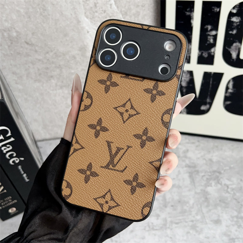 Luxury LV Phone Case For iPhone 12-18 Pro & Pro Max