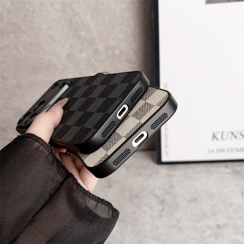 Luxury LV Phone Case For iPhone 12-18 Pro & Pro Max