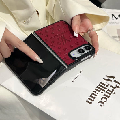 Luxury LV Monogram Canvas Case for iPhone Duo