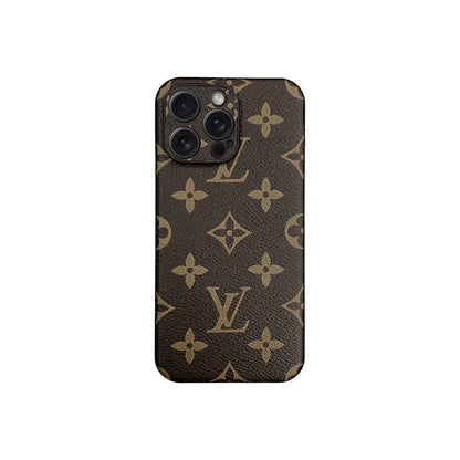 Premium Brown Phone Case For iPhone 17/ 16 / 15 / 14