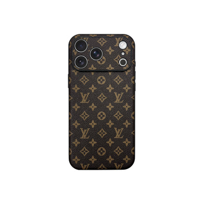 Premium Brown Phone Case For iPhone 17/ 16 / 15 / 14