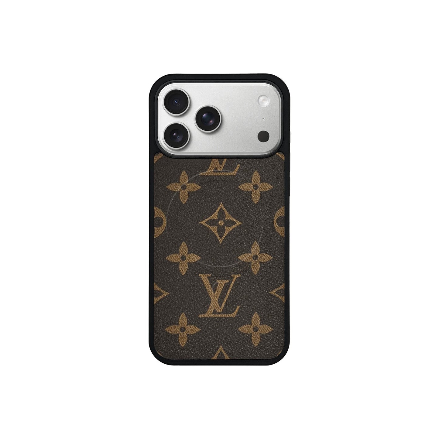 LV Brown Monogram MagSafe Case for iPhone 12-17 Series