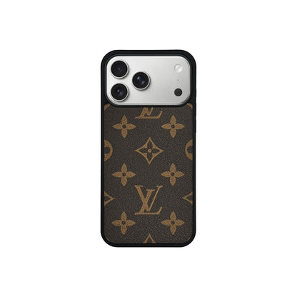 LV Brown Monogram MagSafe Case for iPhone 12-17 Series