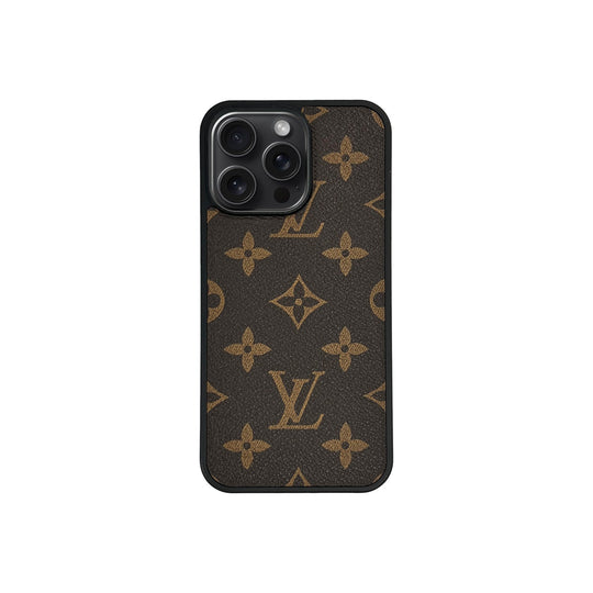 LV Brown Monogram MagSafe Case for iPhone 12-17 Series