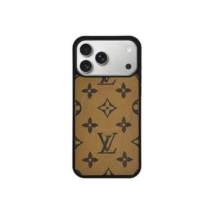 LV Brown Monogram MagSafe Case for iPhone 12-17 Series