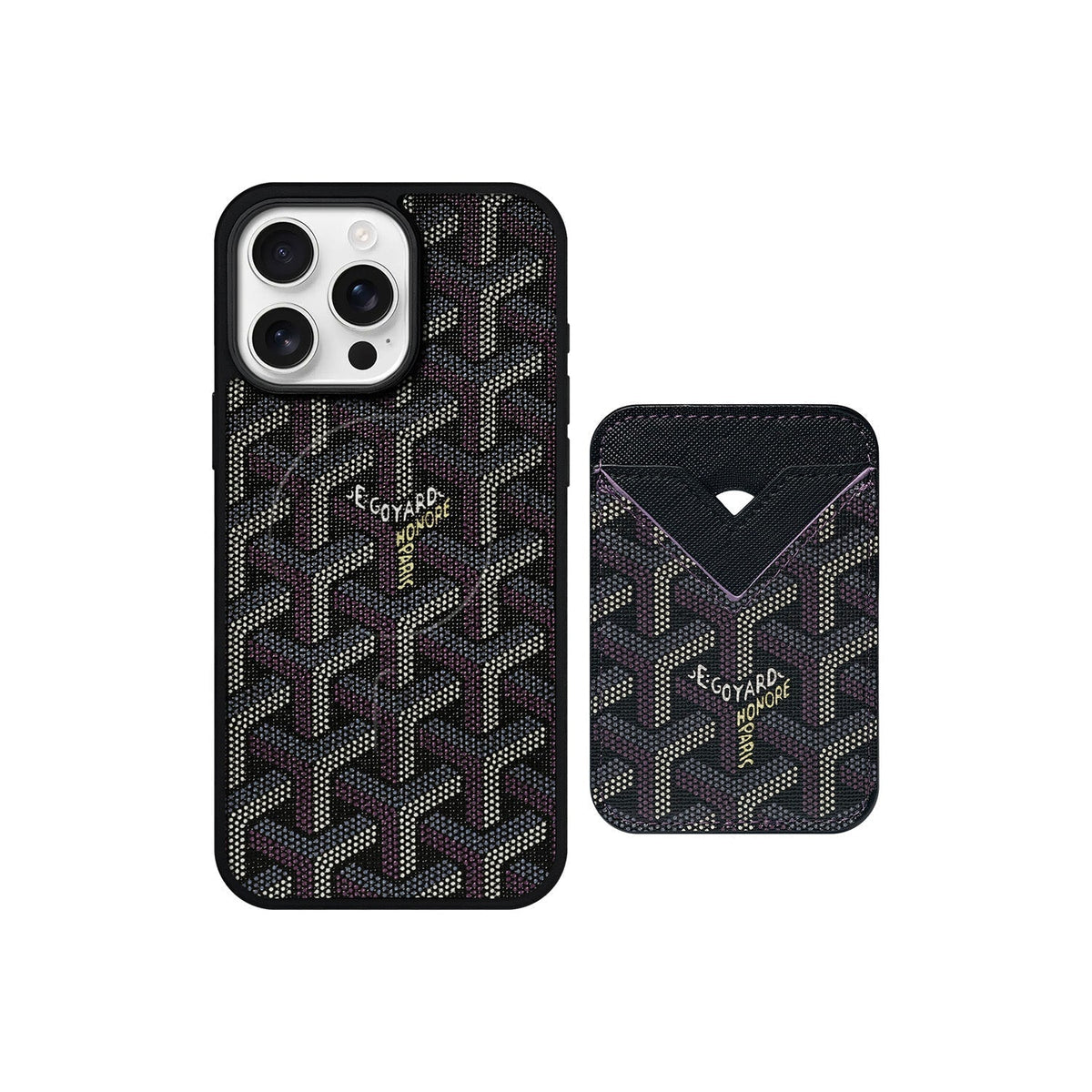 GYD Vintage Leather Case Magsafe Card-Holder For iPhone 12-17