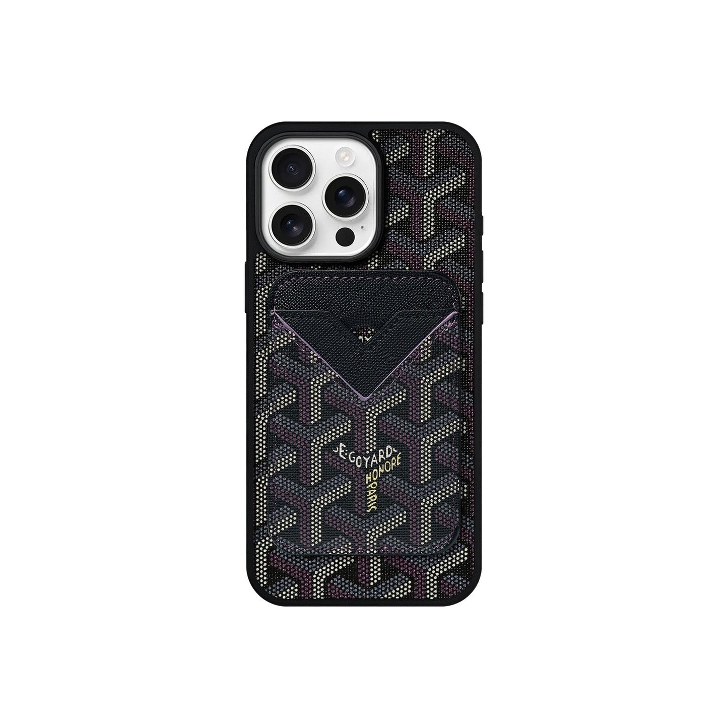 GYD Vintage Leather Case Magsafe Card-Holder For iPhone 12-17
