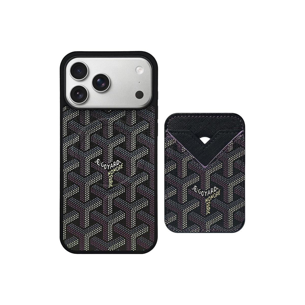 GYD Vintage Leather Case Magsafe Card-Holder For iPhone 12-17
