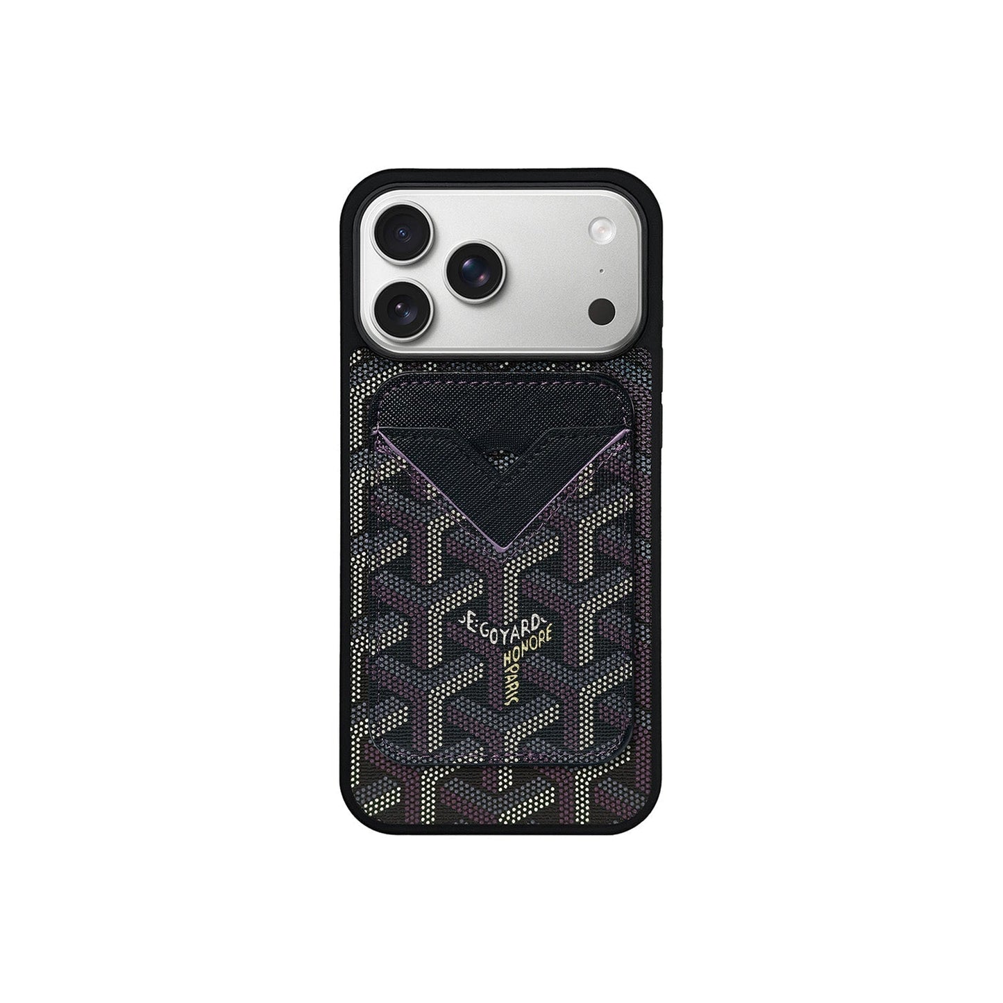 GYD Vintage Leather Case Magsafe Card-Holder For iPhone 12-17