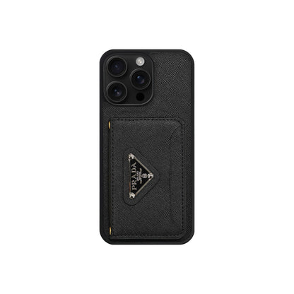 Luxury Phone Case Logo Card Holder & Lanyard For iPhone 12-18 Pro & Pro Max