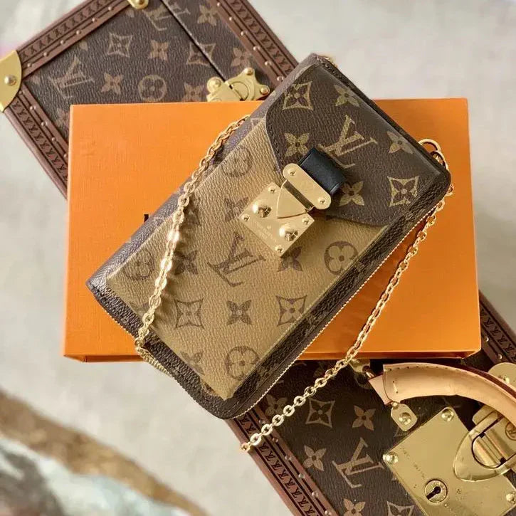 Fashion Louis Vuitton Crossbody Phone Bag Trunk Vertical