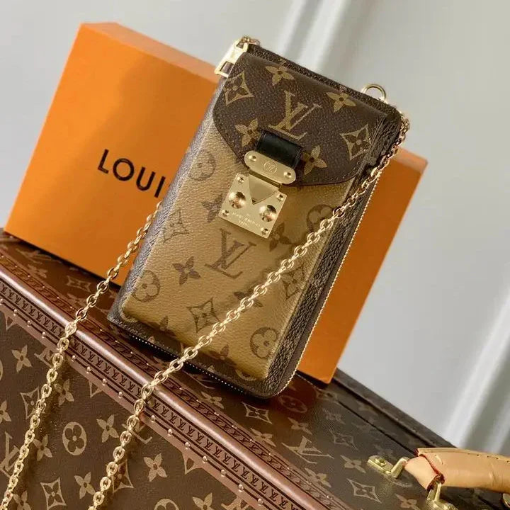 Fashion Louis Vuitton Crossbody Phone Bag Trunk Vertical