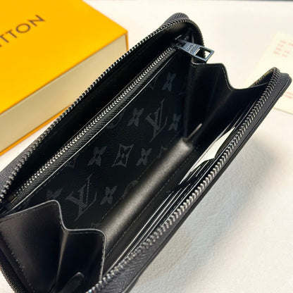Zippy Wallet Black Monogram