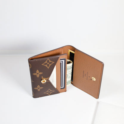 Brown Monogram Wallet Card Holder