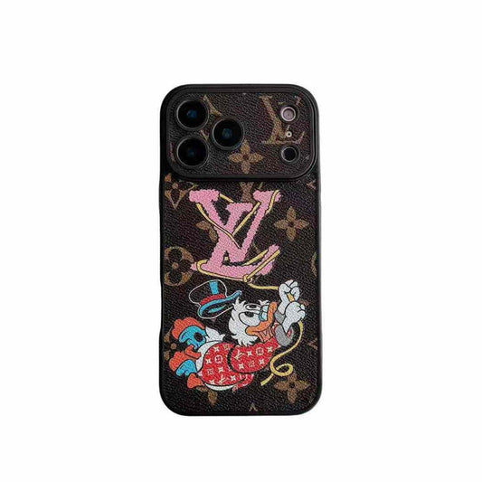 Louis Vuitton x Character Collaboration Monogram Phone Case for iPhone 14-17 Series
