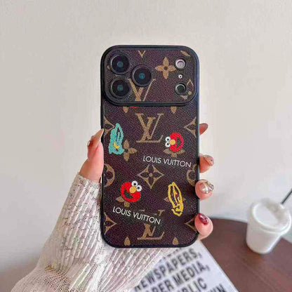 Louis Vuitton x Character Collaboration Monogram Phone Case for iPhone 13-17 Series