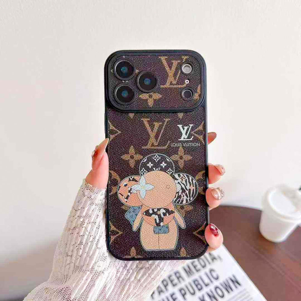 Louis Vuitton x Character Collaboration Monogram Phone Case for iPhone 13-17 Series