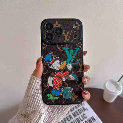 Louis Vuitton x Character Collaboration Monogram Phone Case for iPhone 13-17 Series