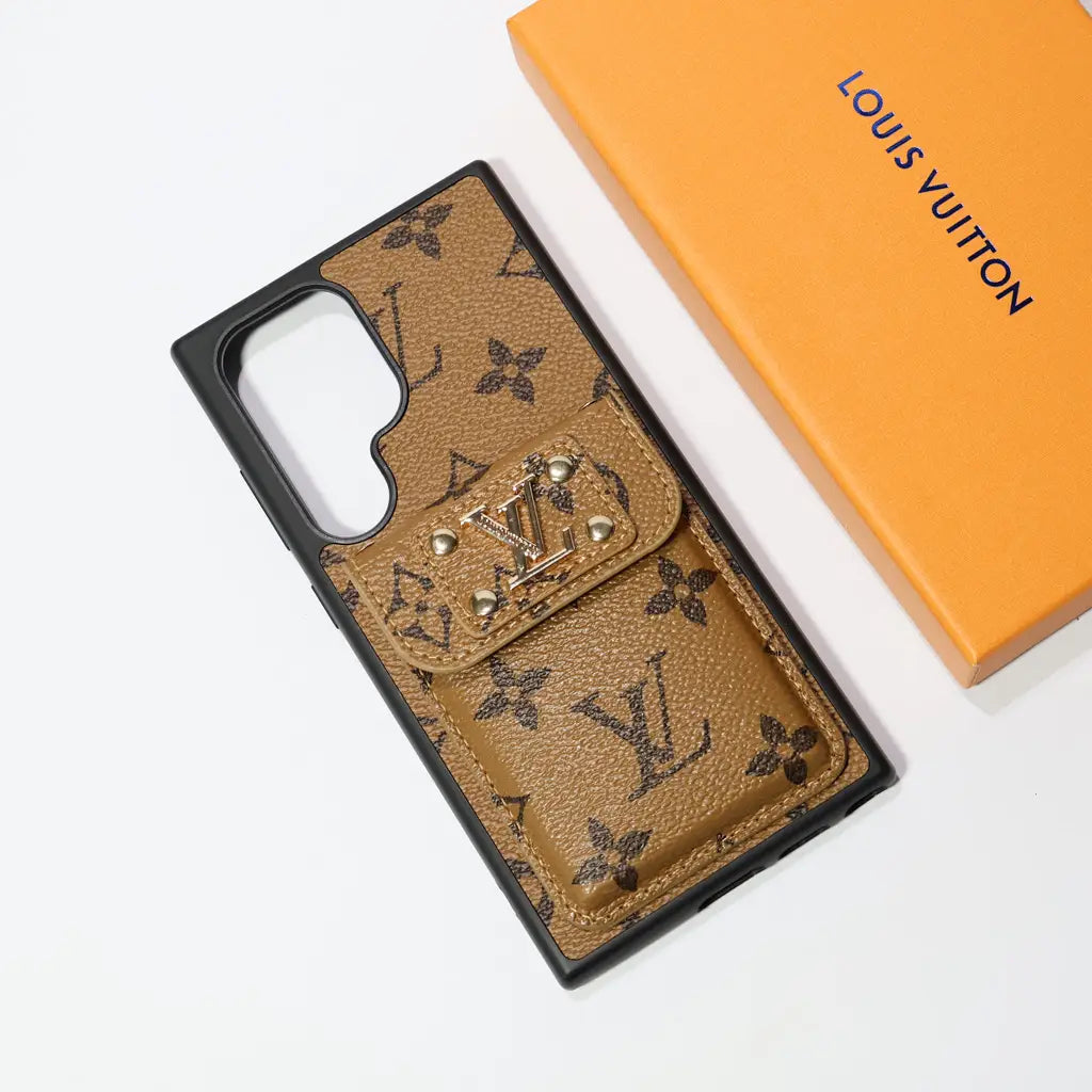 Luxury Case Card Holder for Samsung Galaxy S22-S26 Series