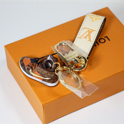 Luxury Designer Key Chain Fortune Cube Bag Charm