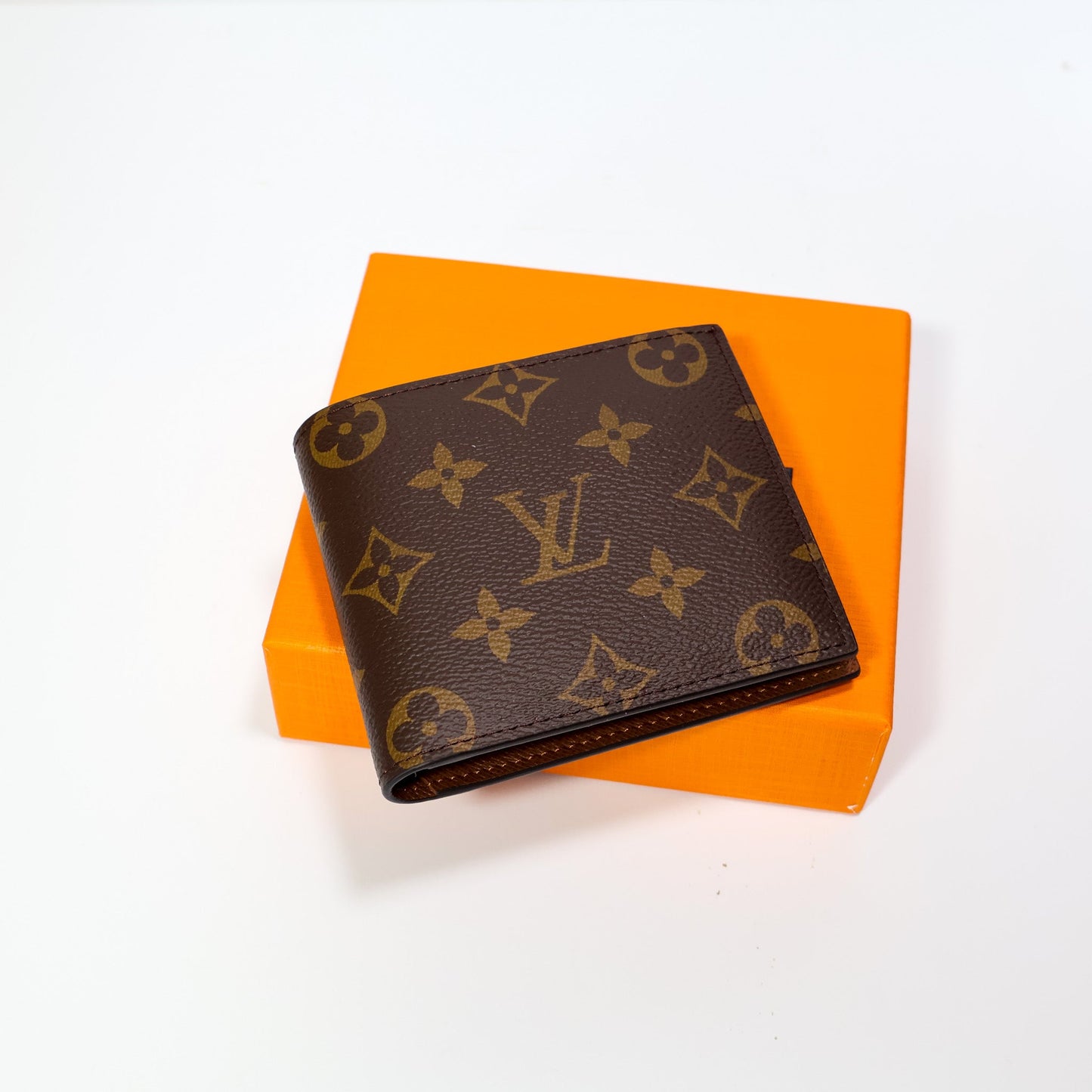 Brown Monogram Coated Canvas Wallet