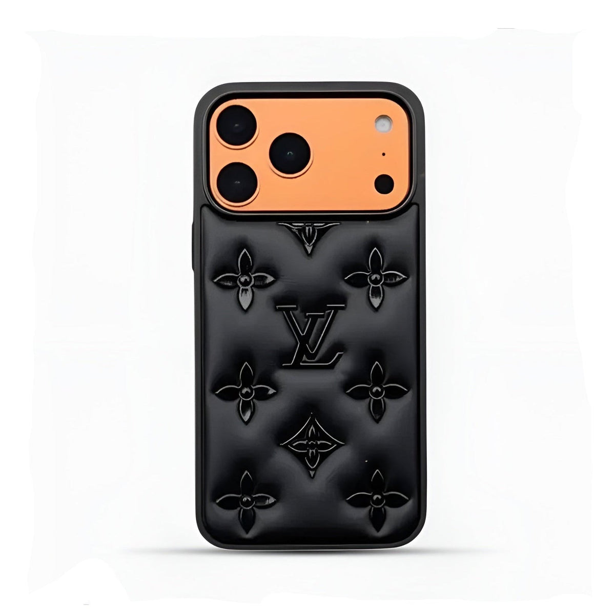 Luxury Monogram Designer Leather Cover For iPhone 17/ 16 / 15 / 14