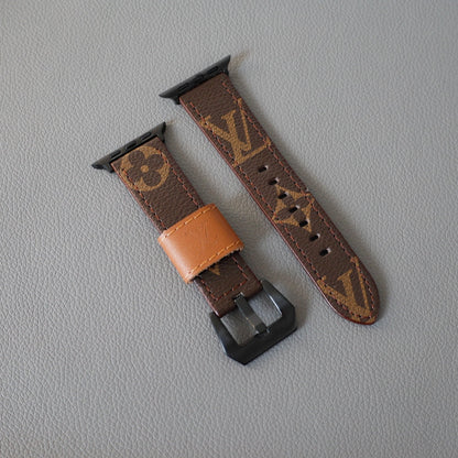 Luxury Watch Band for Apple Watch Brown Monogram