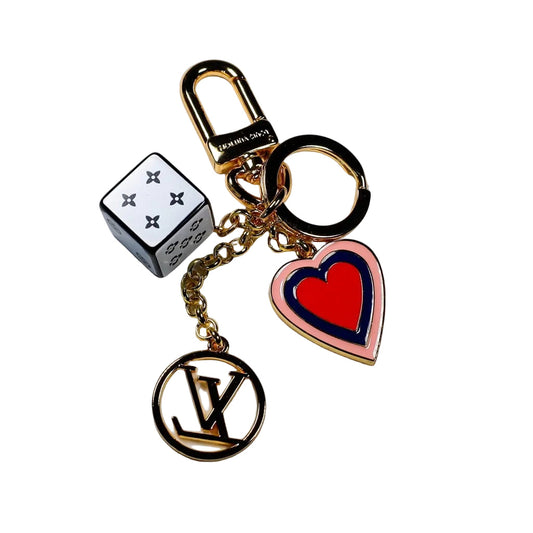 Luxury Designer Key Chain Fortune Cube Bag Charm
