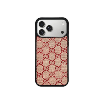 Designer Monogram MagSafe Case for iPhone 12-17 Series