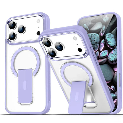 Folding Stand Holder Magsafe Shockproof  Phone Case For iPhone 17 / 16 / 15 / 14