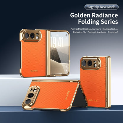 Electroplated Leather Case for iPhone Duo