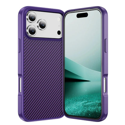 Thin Carbon Fiber Texture Magnetic Hard Case For Magsafe For iPhone 17 /16 /15 /14 THEROXYMOB
