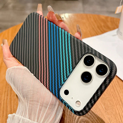 Luxury carbon fibre magsafe charging phone case for iPhone 17/16/15 THEROXYMOB
