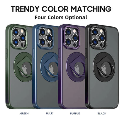 360° Rotating Stand Phone Case For iPhone 15 14 13