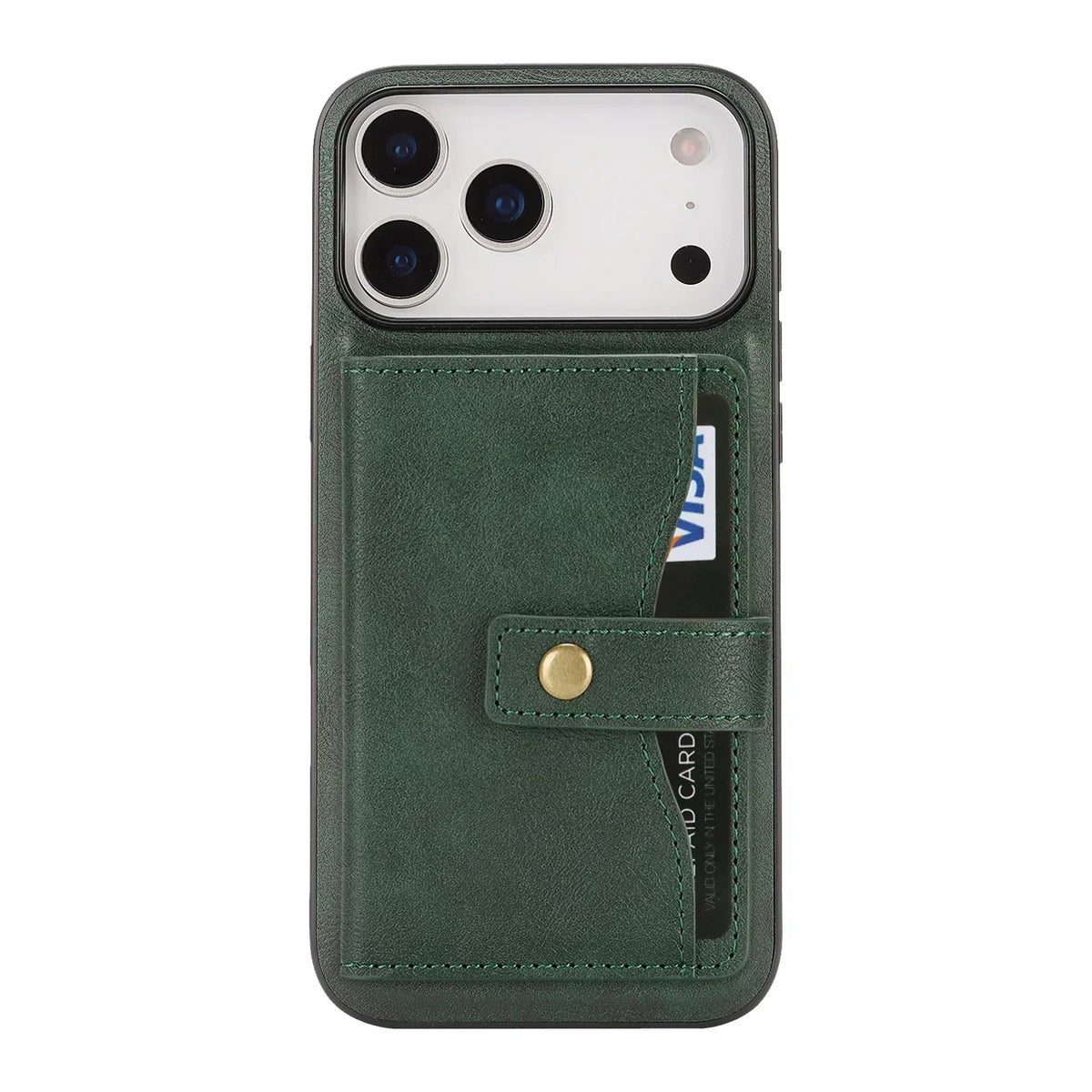 Leather phone case Wallet cash Card Holder For iPhone 12-18 Series