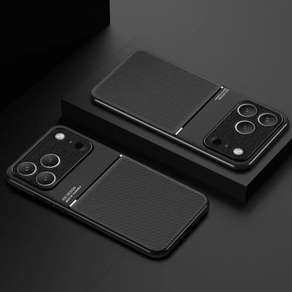 Magsafe Leather Matte Magnetic Case For iPhone 17 16 15 14