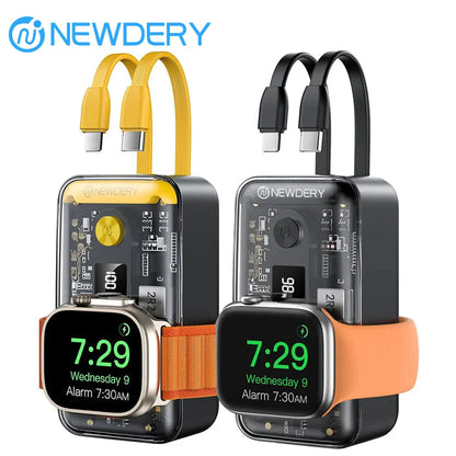 4 In 1 Built-in Two Cables Power Bank theroxymob