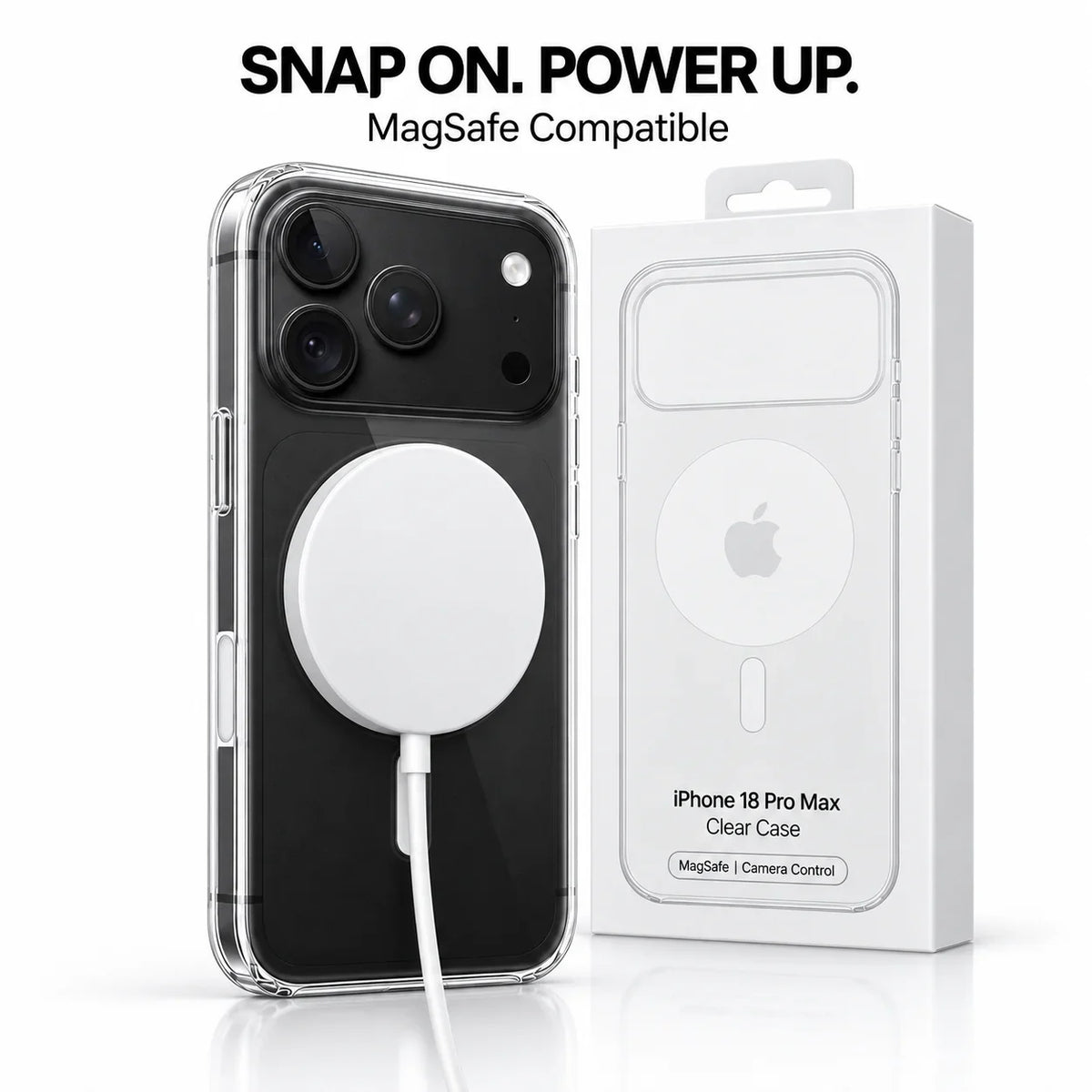 Original Magsafe Clear Case for iPhone 18 Pro & 18 ProMax