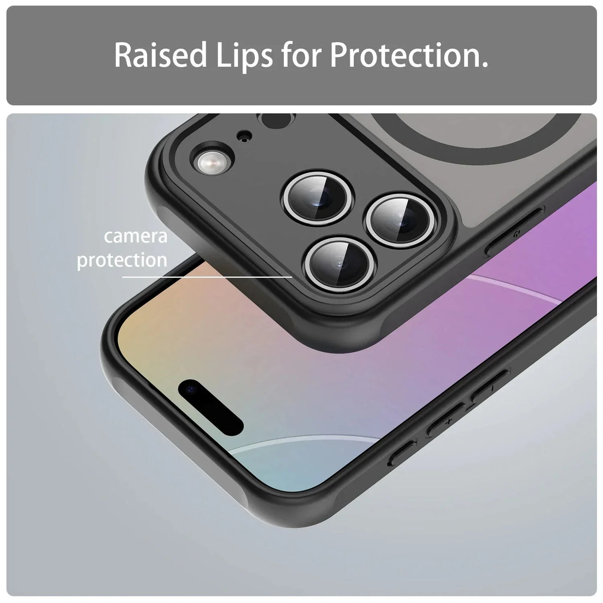Shockproof Skin feel Matte Translucent Magnetic Case For iPhone 17 /16 /15 /14 THEROXYMOB
