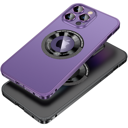 Magnetic Wireless Charging Case For iPhone 14 /13 /12 Bumper Adsorption Matte Camera Protector - theroxymob