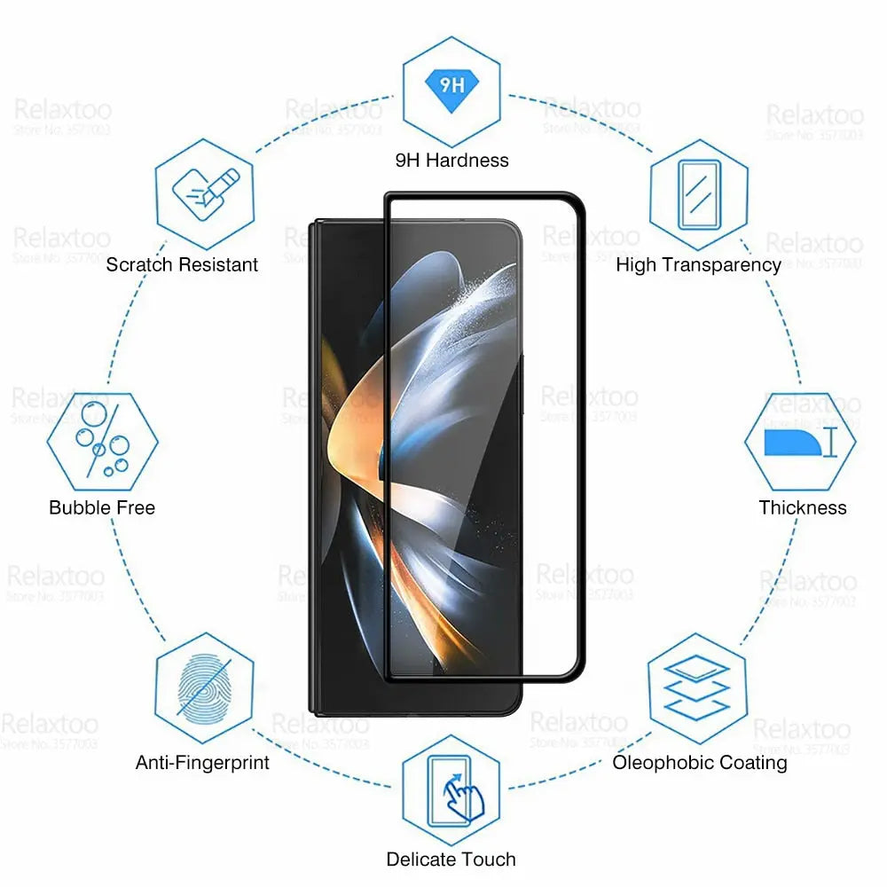 Camera Tempered Glass and Screen Protector For Samung Z Fold 4 5G - theroxymob