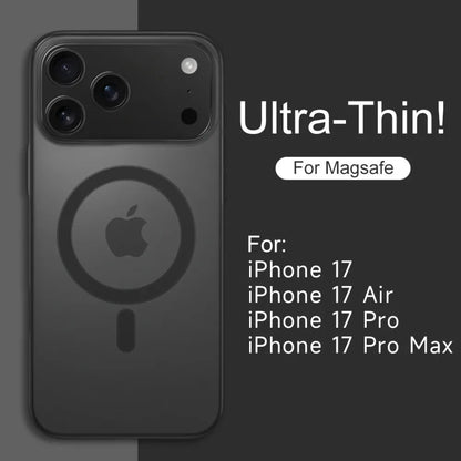 Magnetic Clear Case Shockproof & MagSafe for iPhone 12-18 Pro & Pro Max