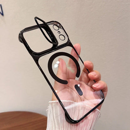 Luxury Plating Broderless Ultra Thin Magsafe Case for iPhone 17 /16 /15 /14