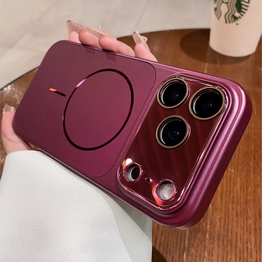 Magsafe Plating  Protection Shockproof Case for iPhone 18 17 16 15