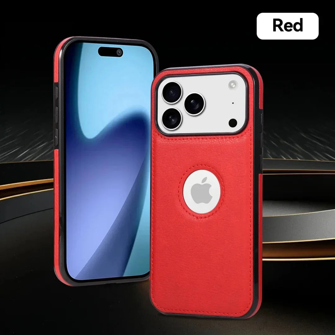 Luxury High Quality PU Leather Mobile Phone Case For iPhone 17 /16 /15 /14 THEROXYMOB