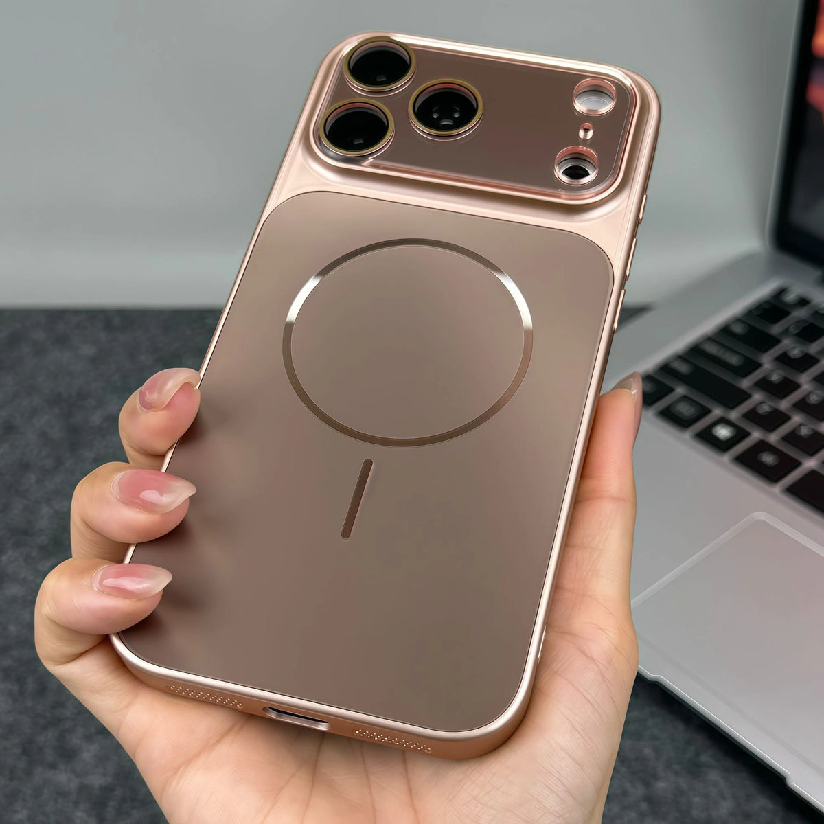 Magsafe Plating  Protection Shockproof Case for iPhone 18 17 16 15