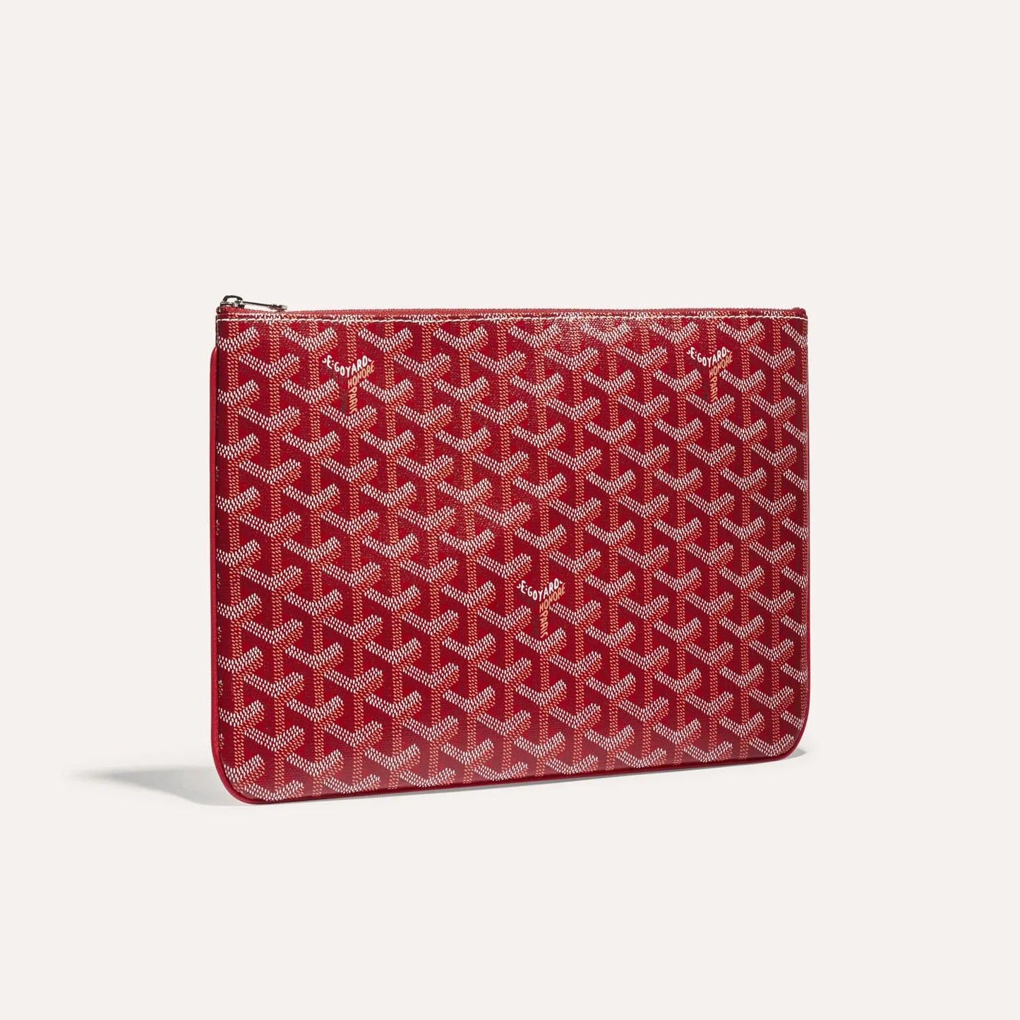 Designer GYD Green Monogram Portfolio Clutch