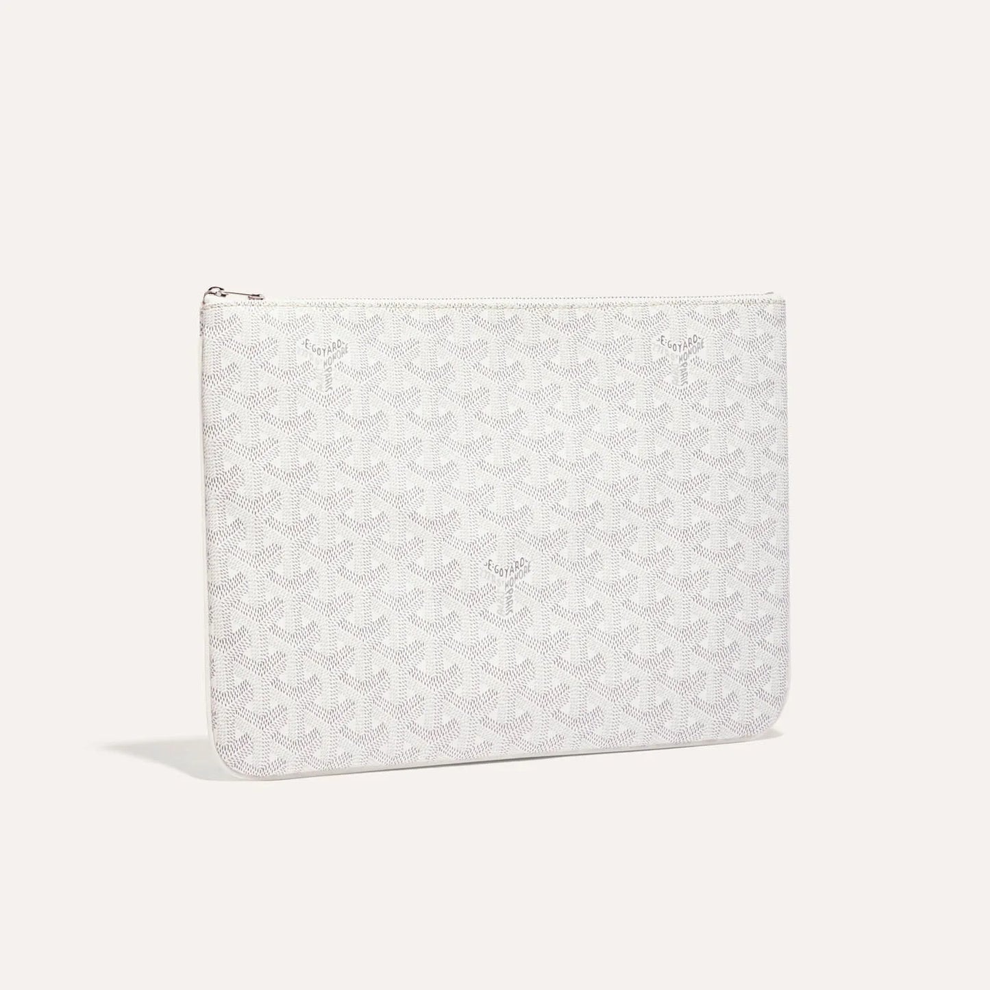 Designer GYD Green Monogram Portfolio Clutch
