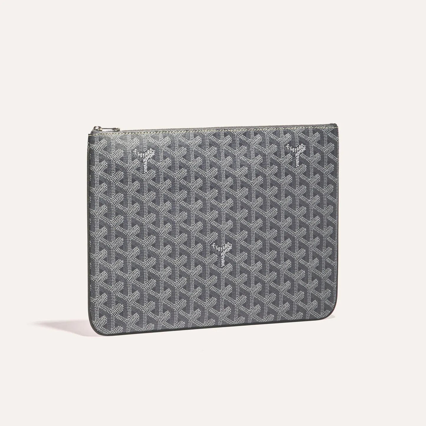 Designer GYD Green Monogram Portfolio Clutch
